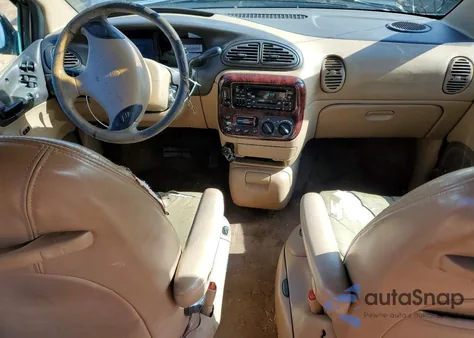 2000 Chrysler Town & Country Lxi z USA, uszkodzony, nr VIN 1C4GT54L0YB683079